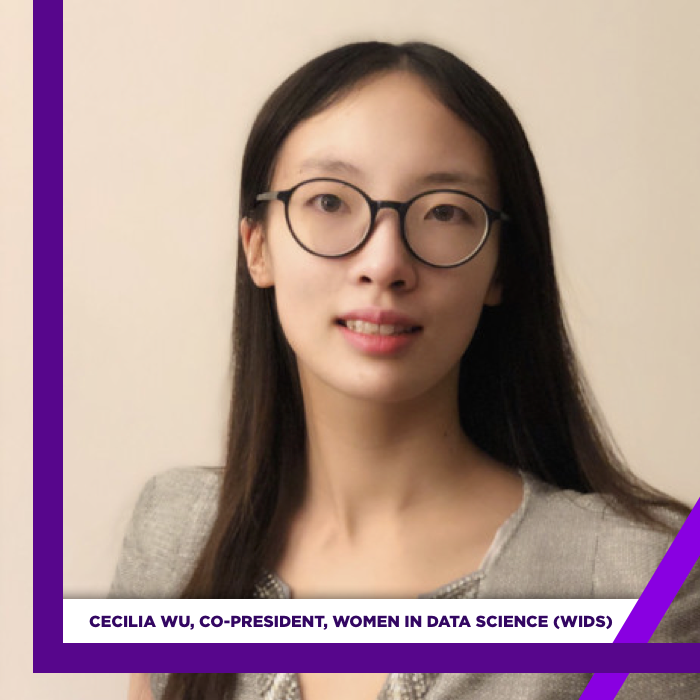 Cecilia Wu, Co-President of Women in Data Science (WiDS) 