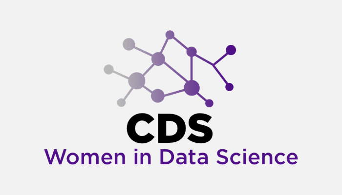 CDS Women in Data Science (WiDS) logo