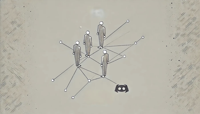 Illustration of social network
